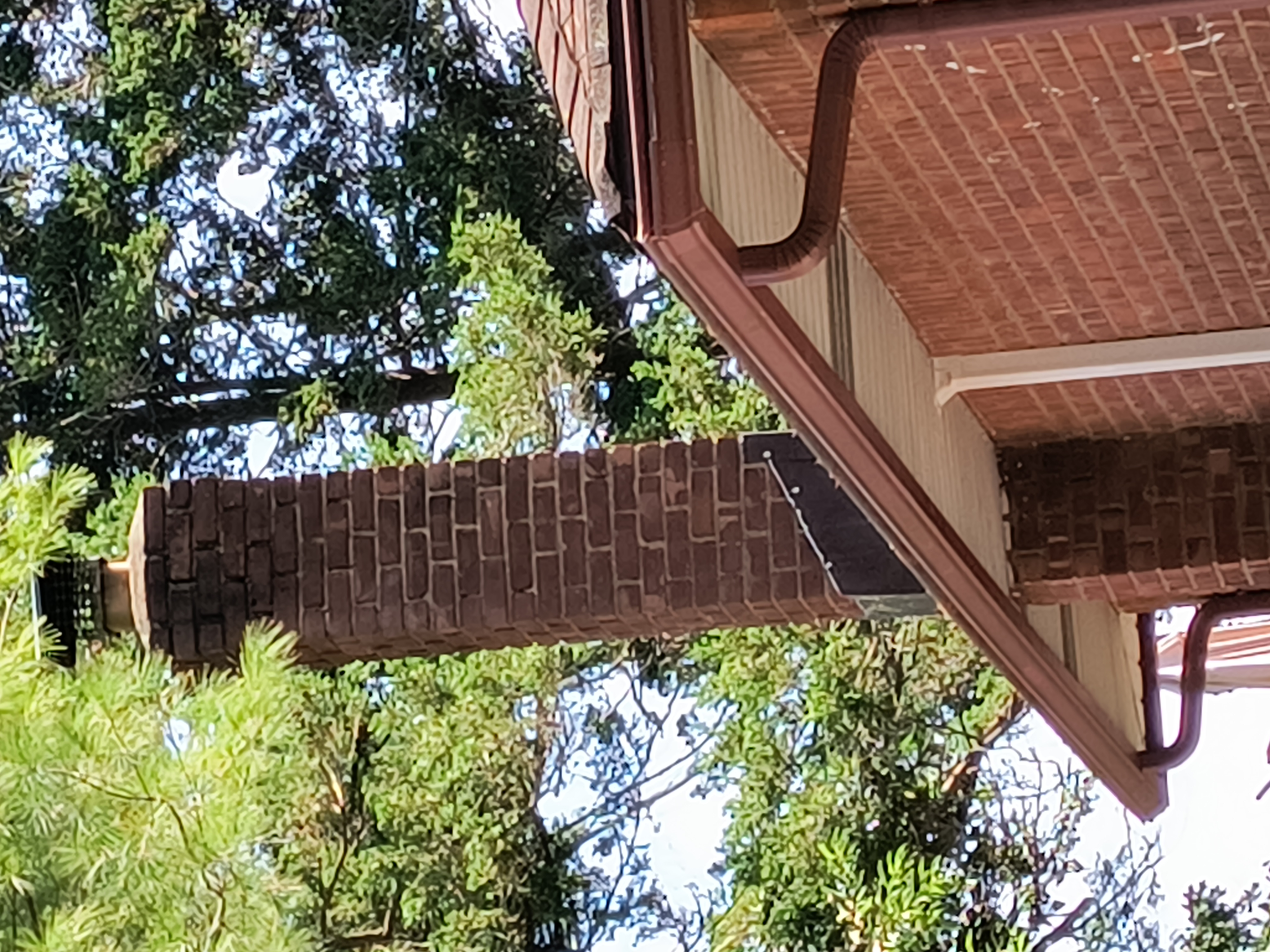 Before and after professional chimney cleaning in Central Islip, NY